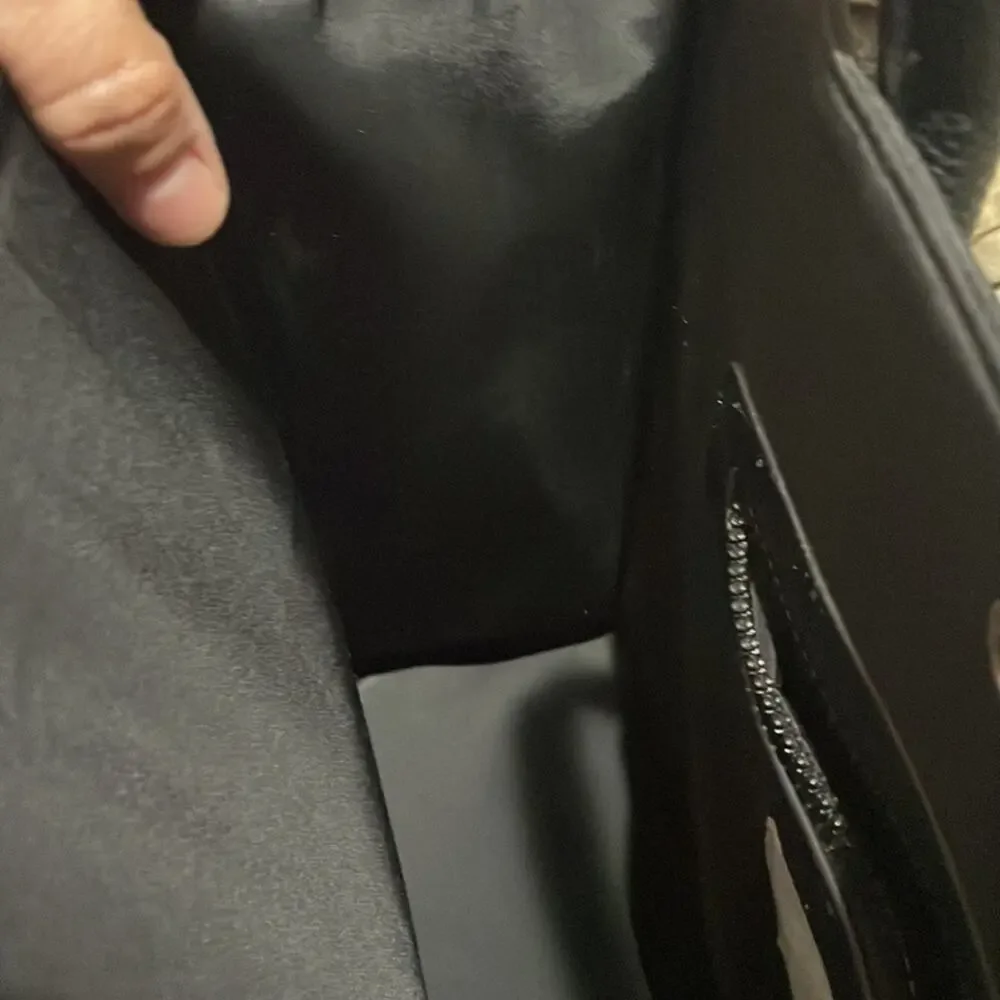 Avec Les Filles black mixed material tote bag nwt and perfect unworn condition